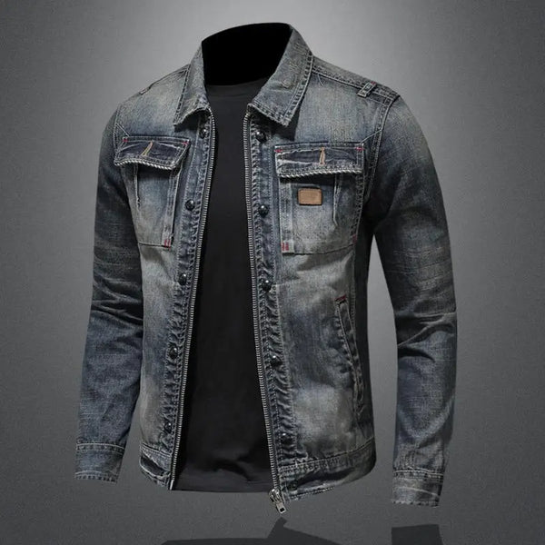 Carl | Veste en denim rétro