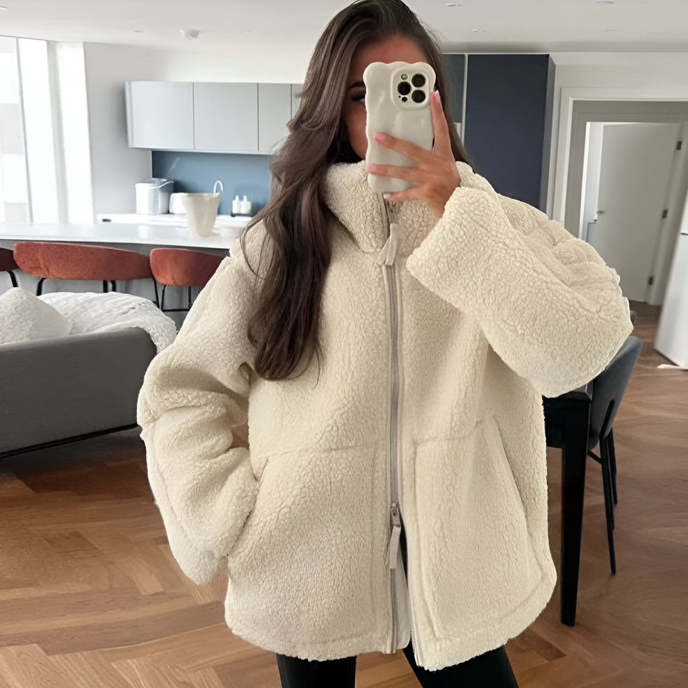 Camila | Veste Polaire Teddy